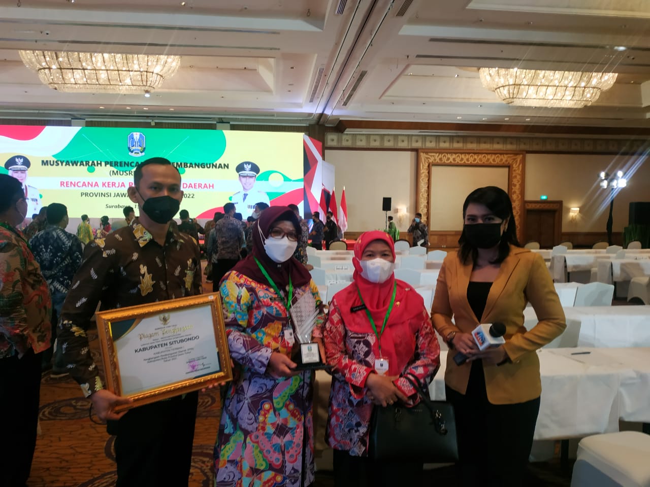 Berjaya, Situbondo meraih penghargaan PPD Terbaik I tingkat Provinsi Jawa Timur Tahun 2021